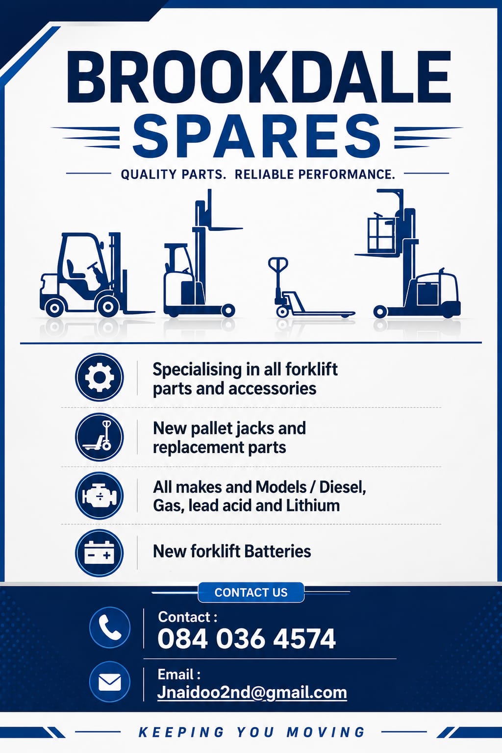 Brookdale Spares