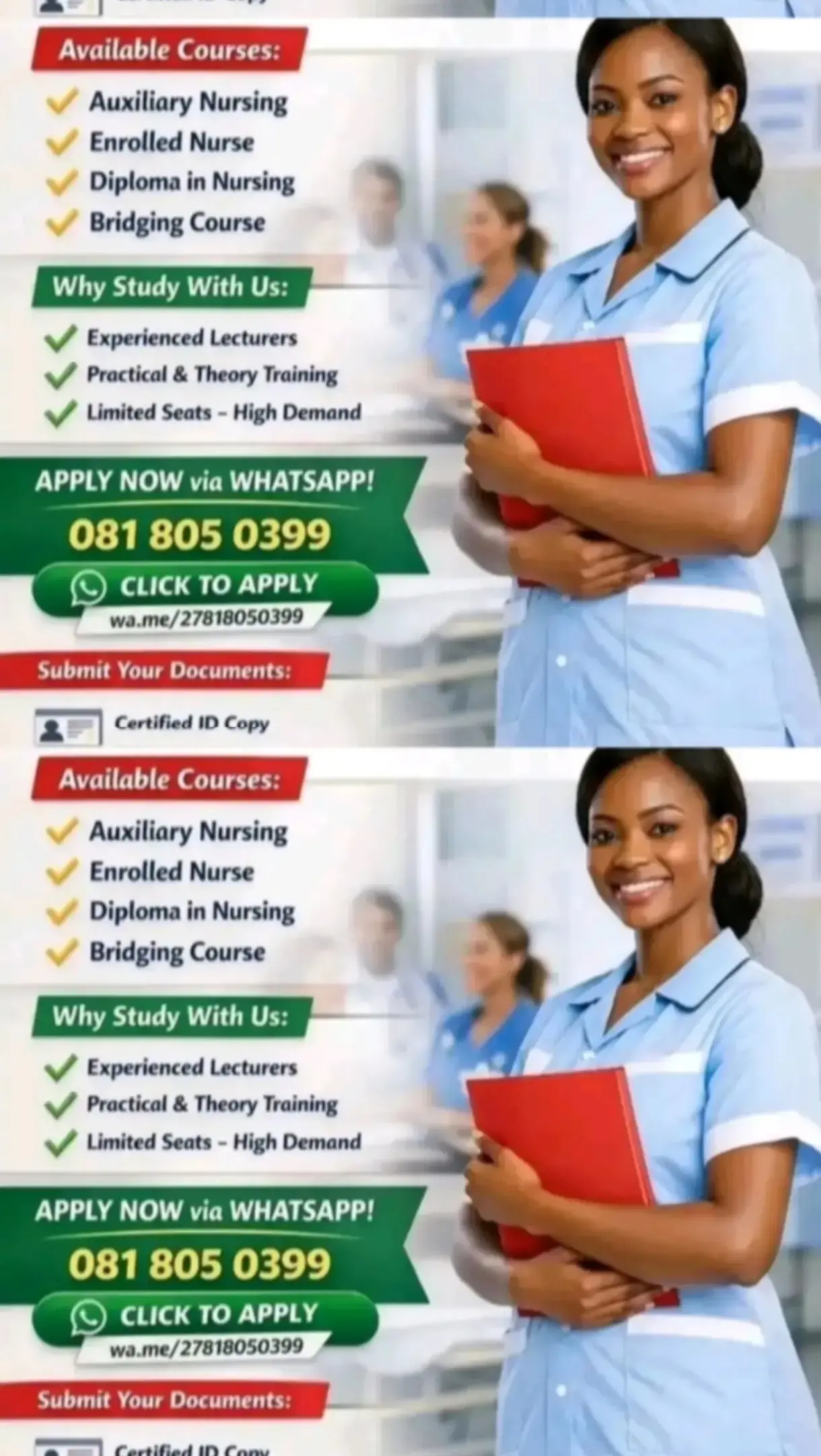 Apply Now For Upcoming 2027 Intake
